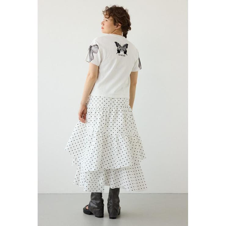 Ribon×Butterfly TEE | RODEO CROWNS WIDE BOWL | 詳細画像6 