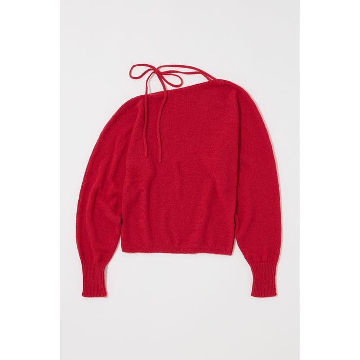 ONE SHOULDER ニットトップス | MOUSSY OUTLET | 詳細画像32 