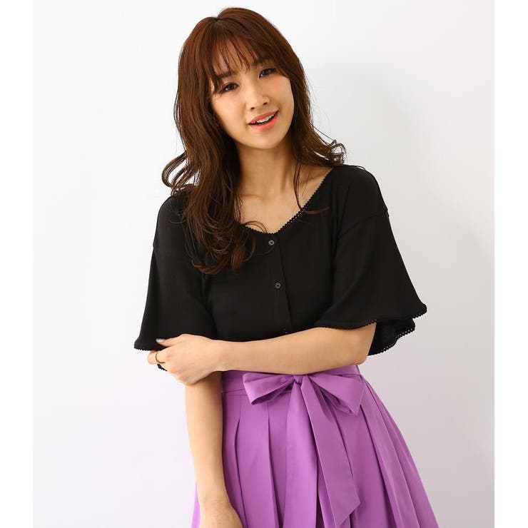 限定価格セール！ 2WAY トップス[品番：BJLW0000080]｜RODEO フレアスリーブ リフ トップス