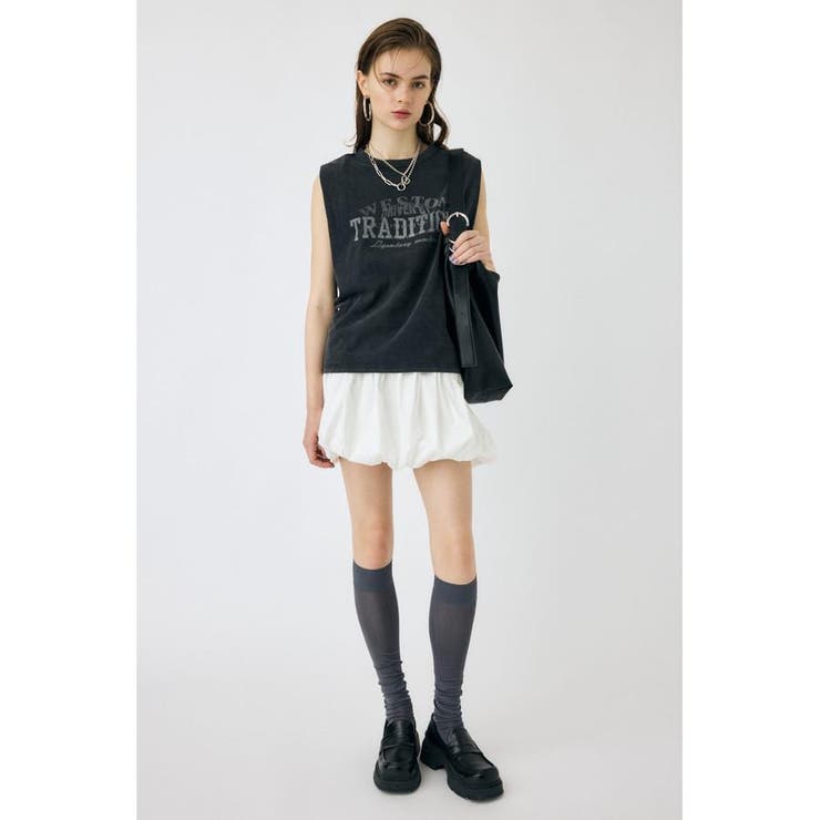 OVERLAPPING LOGOS ノースリーブ TEE | MOUSSY OUTLET | 詳細画像8 