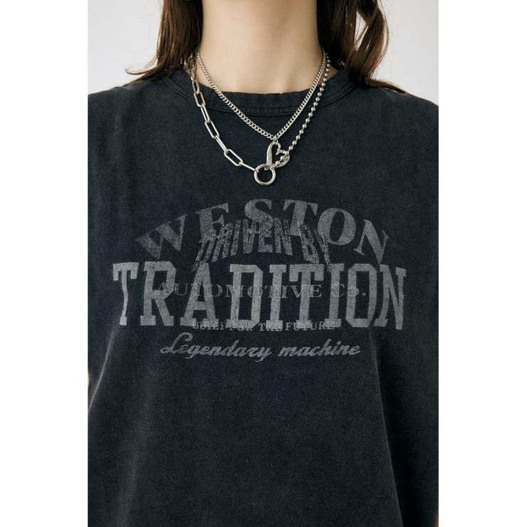 OVERLAPPING LOGOS ノースリーブ TEE | MOUSSY OUTLET | 詳細画像15 