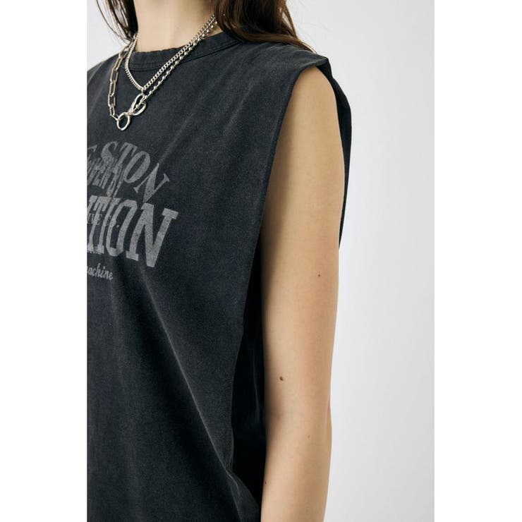OVERLAPPING LOGOS ノースリーブ TEE | MOUSSY OUTLET | 詳細画像17 