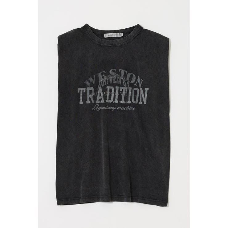 OVERLAPPING LOGOS ノースリーブ TEE | MOUSSY OUTLET | 詳細画像19 