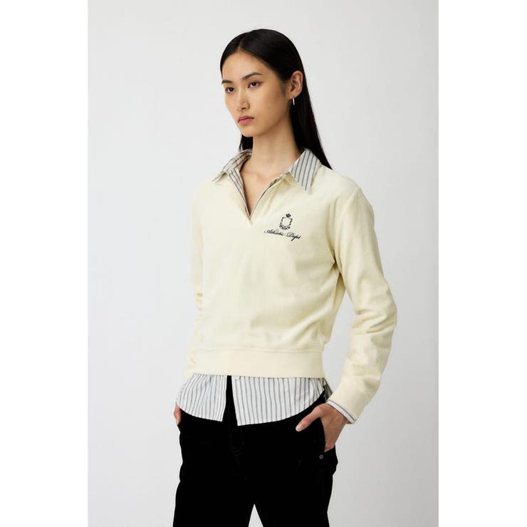 VELOUR POLO ロングスリーブＴシャツ | MOUSSY OUTLET | 詳細画像23 