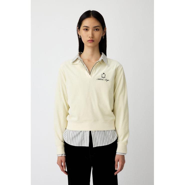 VELOUR POLO ロングスリーブＴシャツ | MOUSSY OUTLET | 詳細画像24 