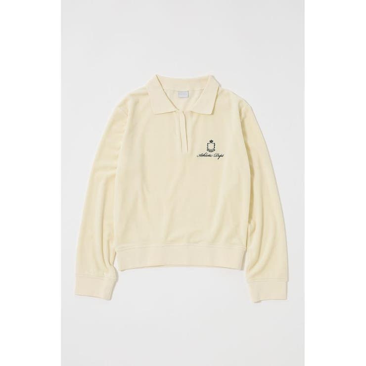 VELOUR POLO ロングスリーブＴシャツ | MOUSSY OUTLET | 詳細画像25 