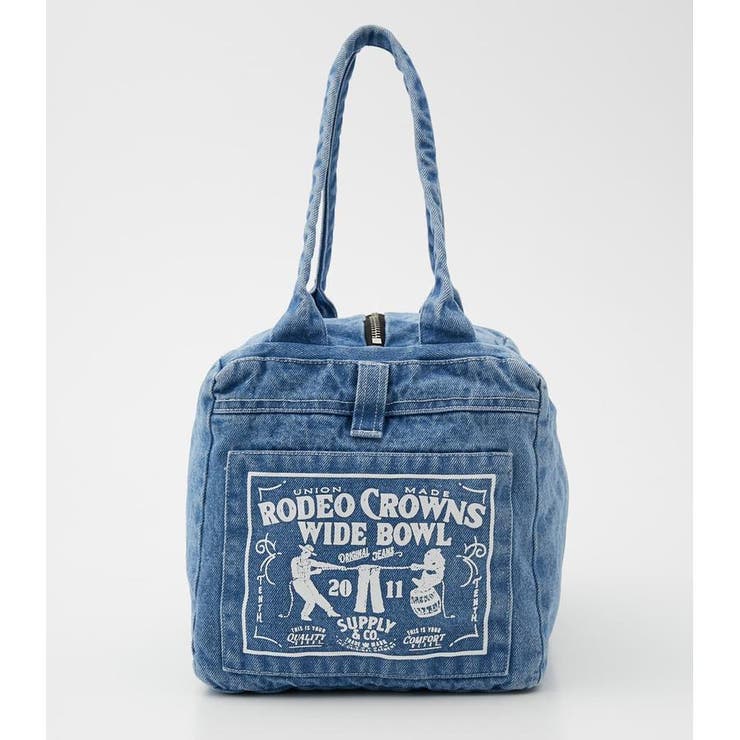 0528 DENIMキューブバッグ[品番：BJLW0018687]｜RODEO CROWNS WIDE
