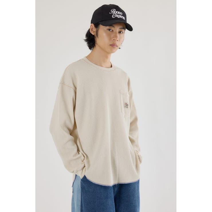 ピグメントワッフルトップス | RODEO CROWNS WIDE BOWL | 詳細画像3 