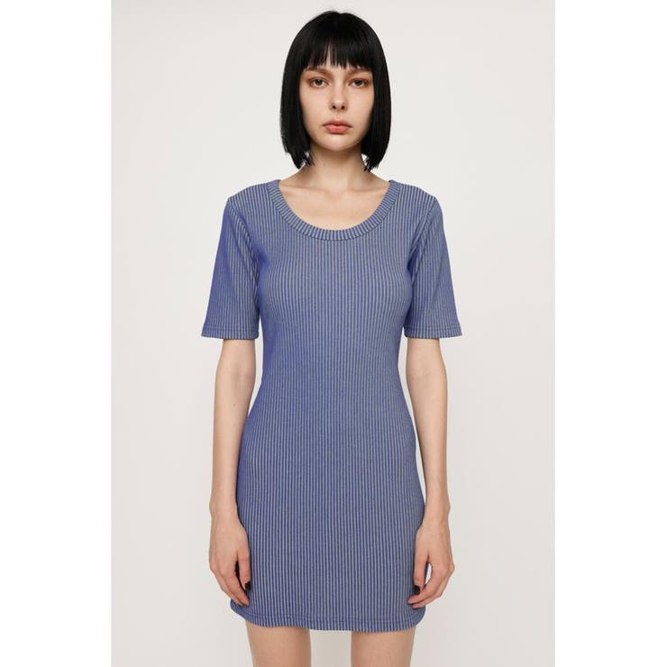 BI COLOR RIB CUT ショートワンピース | SLY OUTLET | 詳細画像15