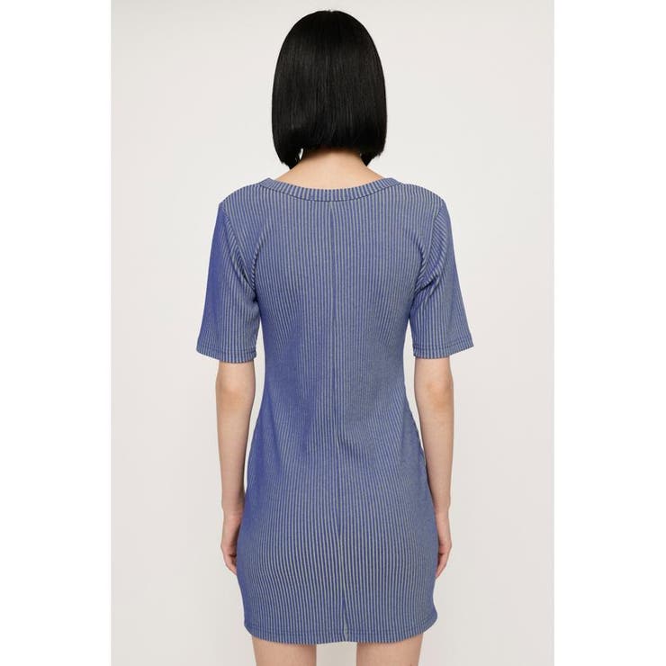 BI COLOR RIB CUT ショートワンピース | SLY OUTLET | 詳細画像17