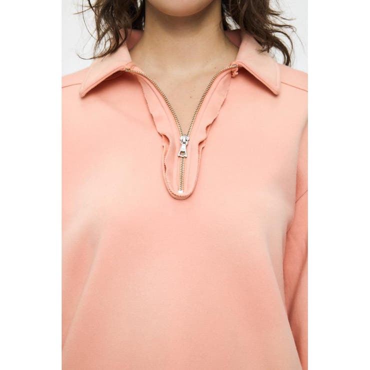 HALF ZIP SWEAT POLO プルオーバー | MOUSSY OUTLET | 詳細画像10 