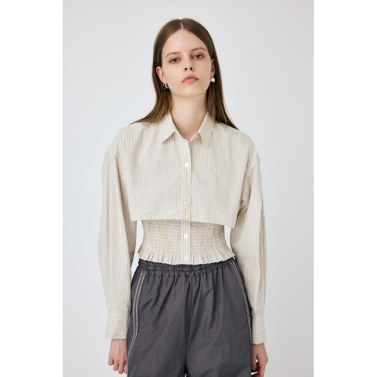 L/BEG1 | CAMI & CROPPED シャツ | MOUSSY OUTLET