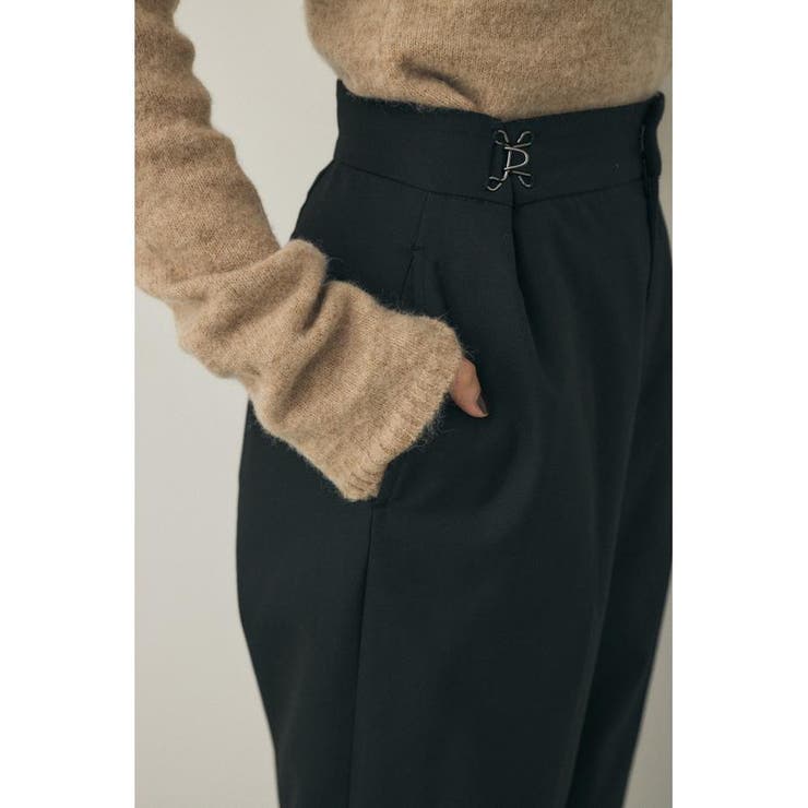 ワイドパンツ リサイクルポリエステル×レーヨン混 | MOUSSY OUTLET | 詳細画像10 