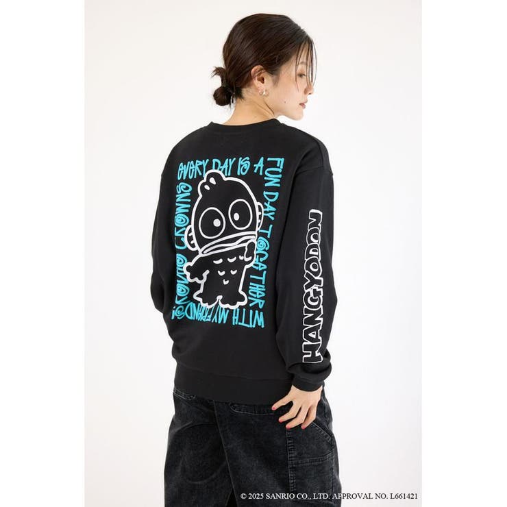 柄BLU5 | (サンリオキャラクターズ) BLC スウェットトップス | RODEO CROWNS WIDE BOWL