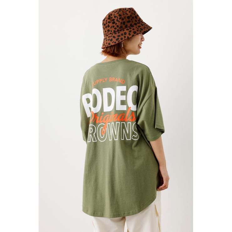 スクリプトカラーロゴTシャツ[品番：BJLW0026047]｜RODEO CROWNS WIDE