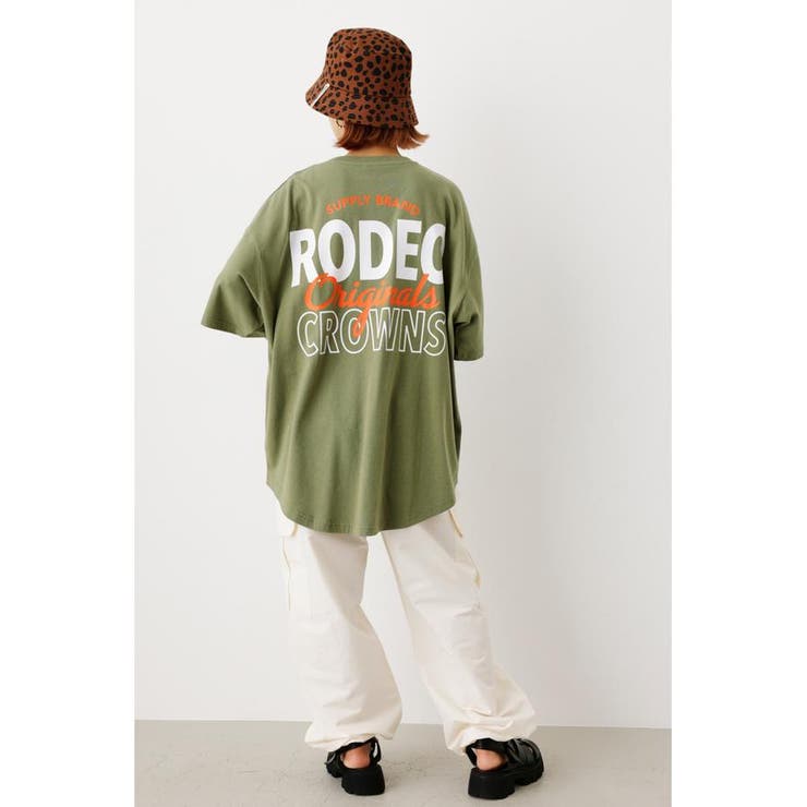 スクリプトカラーロゴTシャツ[品番：BJLW0026047]｜RODEO CROWNS WIDE