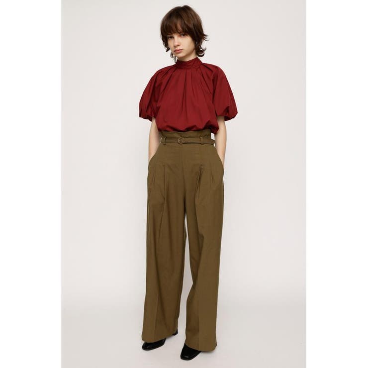 WAIST RIB BALLOON ブラウス | SLY OUTLET | 詳細画像16 