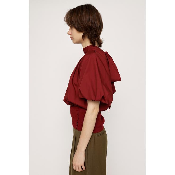 WAIST RIB BALLOON ブラウス | SLY OUTLET | 詳細画像19 