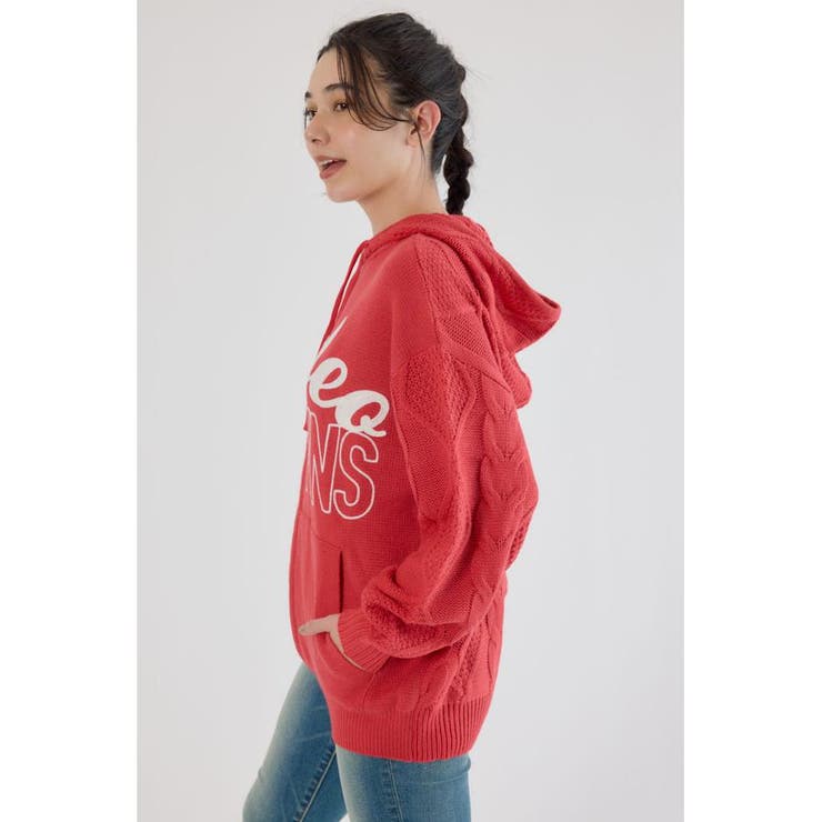 ロゴケーブルニットジップフーディー | RODEO CROWNS WIDE BOWL | 詳細画像14 