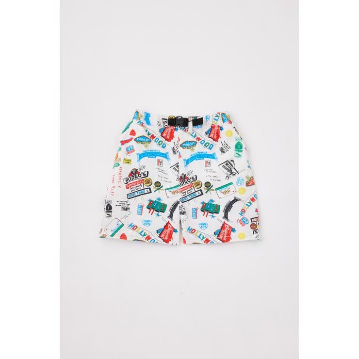 柄WHT5 | キッズ RDCS パターンショートパンツ | RODEO CROWNS WIDE BOWL