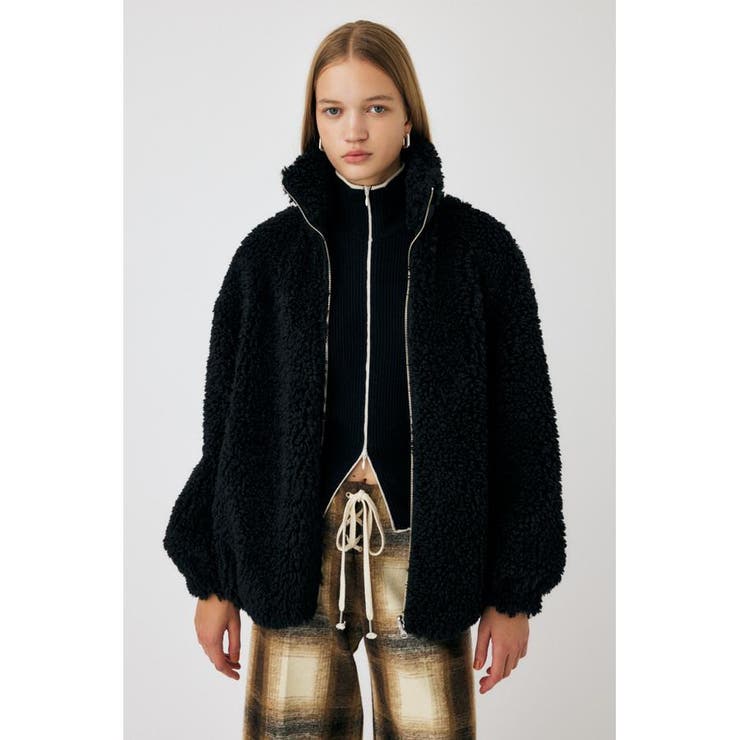 BLK | BOA PUFFER ブルゾン | MOUSSY OUTLET