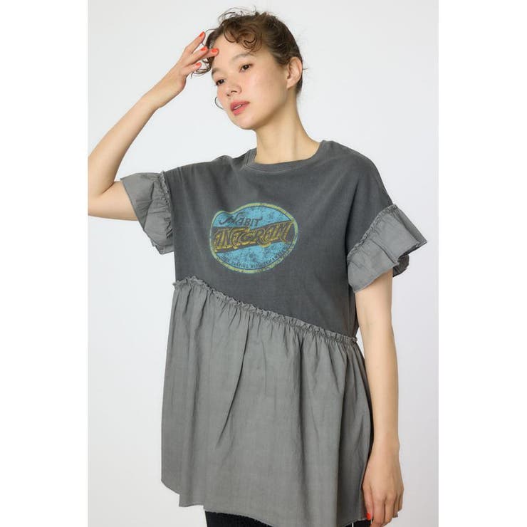 オーバルプリントドッキングフリルチュニック | RODEO CROWNS WIDE BOWL | 詳細画像15 