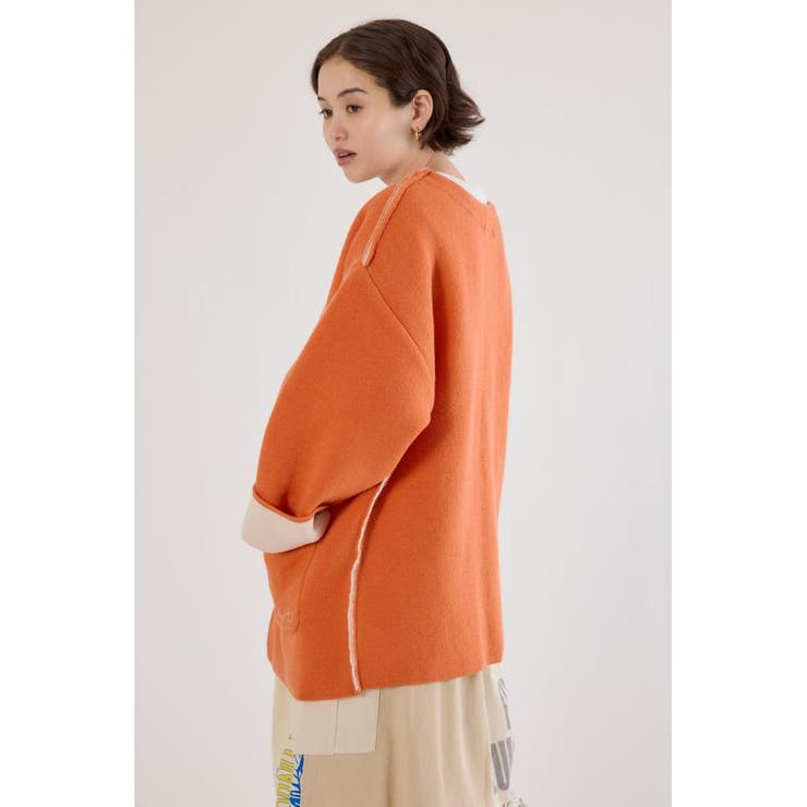 ダブルフェイスニットジャケット | RODEO CROWNS WIDE BOWL | 詳細画像2 