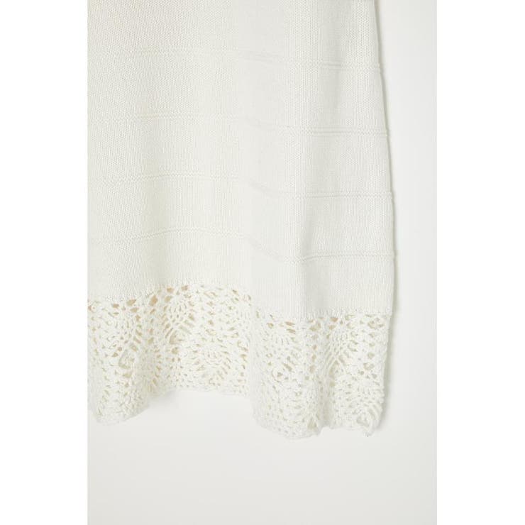 FLARE SLEEVE CROCHET ドレス | MOUSSY OUTLET | 詳細画像16 