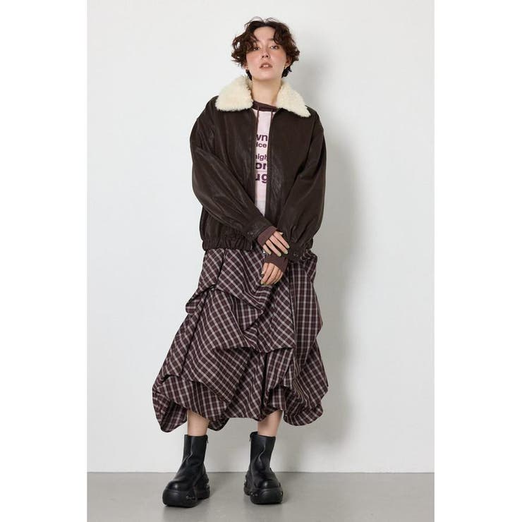 Suede look 2WAY ブルゾン | RODEO CROWNS WIDE BOWL | 詳細画像21 