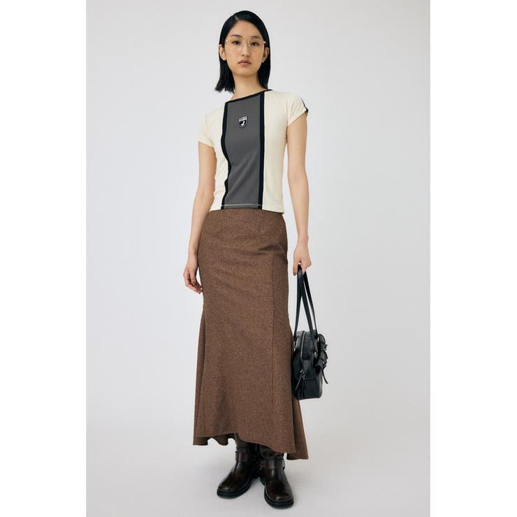 BRN | GRANDMAS ロングスカート | MOUSSY OUTLET