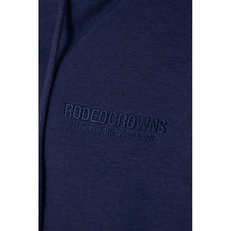 エンボス W-ZIP ショート パーカー | RODEO CROWNS WIDE BOWL | 詳細画像19 