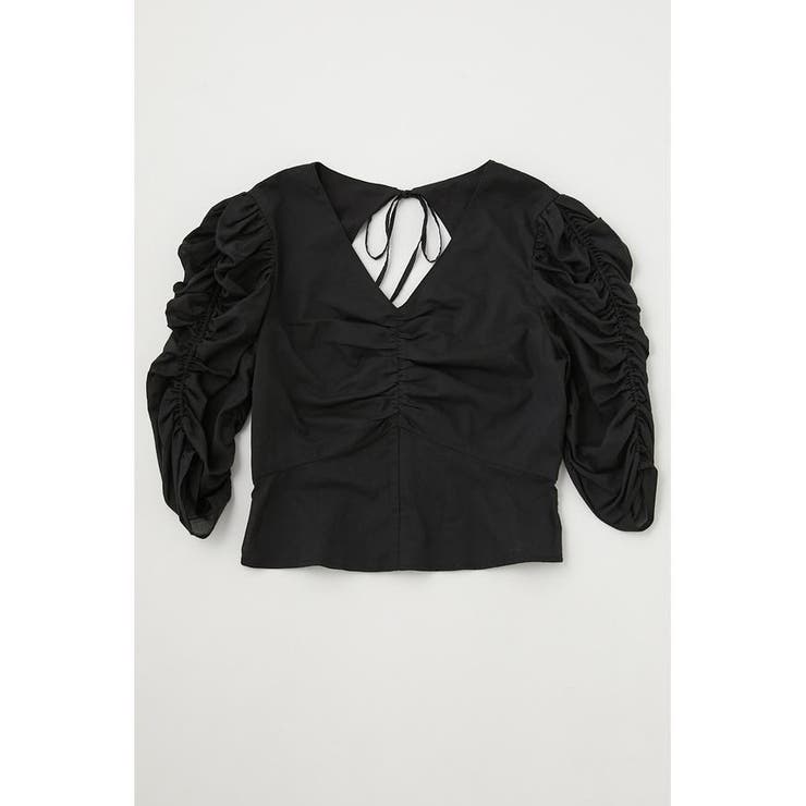 GATHER SLEEVE ブラウス[品番：BJLW0025316]｜MOUSSY OUTLET
