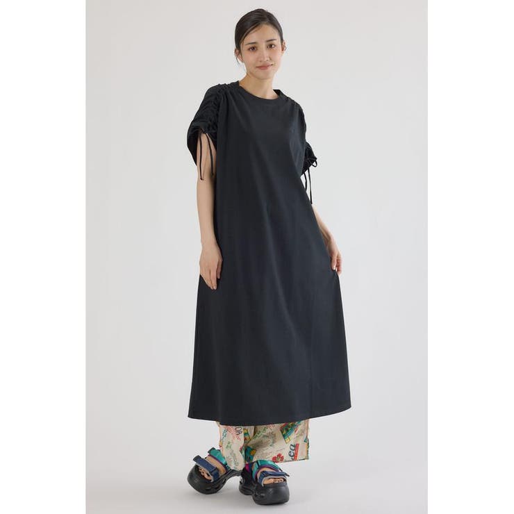 MASTER PROTECT シャーリングワンピース | RODEO CROWNS WIDE BOWL | 詳細画像2 