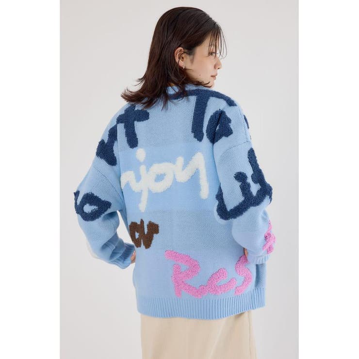 LETTER LOGOニットカーディガン | RODEO CROWNS WIDE BOWL | 詳細画像28 