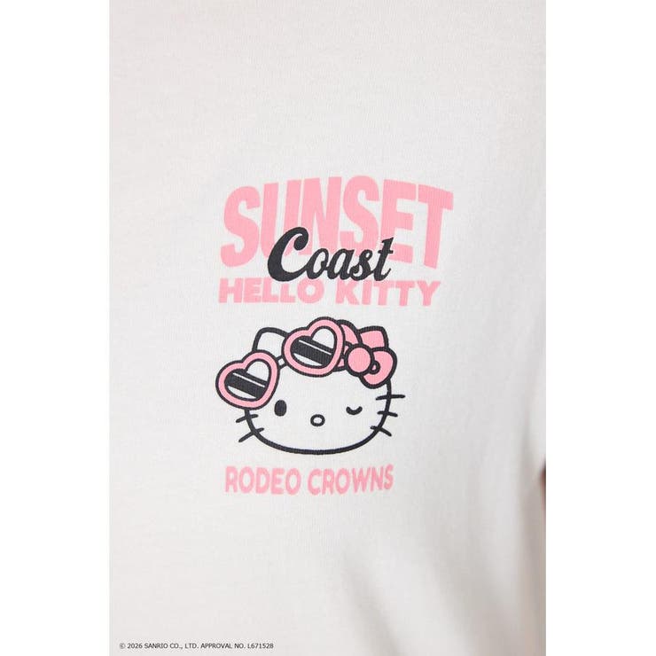 (サンリオキャラクターズ)SUNSET Tシャツ | RODEO CROWNS WIDE BOWL | 詳細画像11 