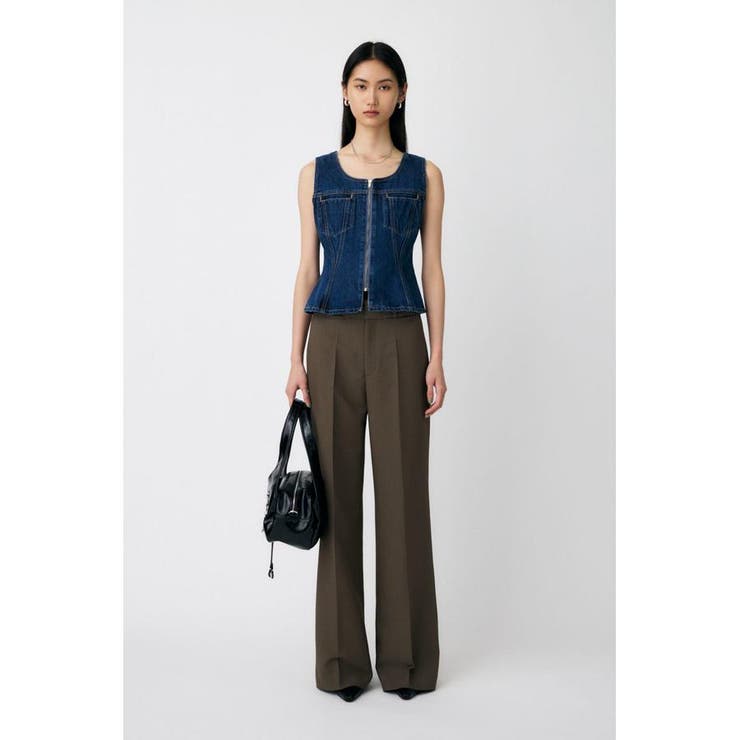 WAIST FIT デニムベスト | MOUSSY OUTLET | 詳細画像3 