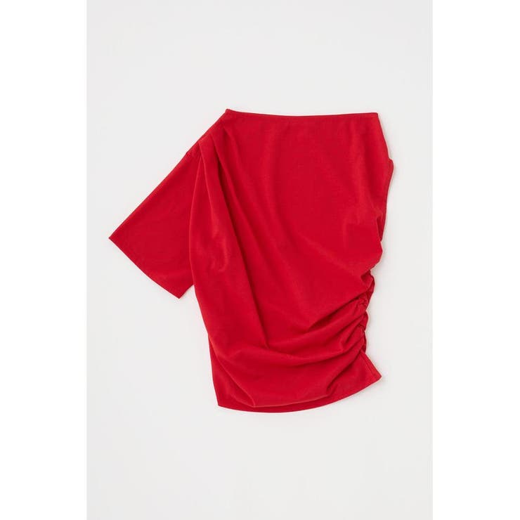 ONE SHOULDER シアー TEE | MOUSSY OUTLET | 詳細画像32 