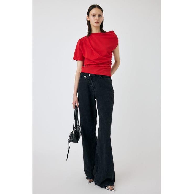 ONE SHOULDER シアー TEE | MOUSSY OUTLET | 詳細画像20 