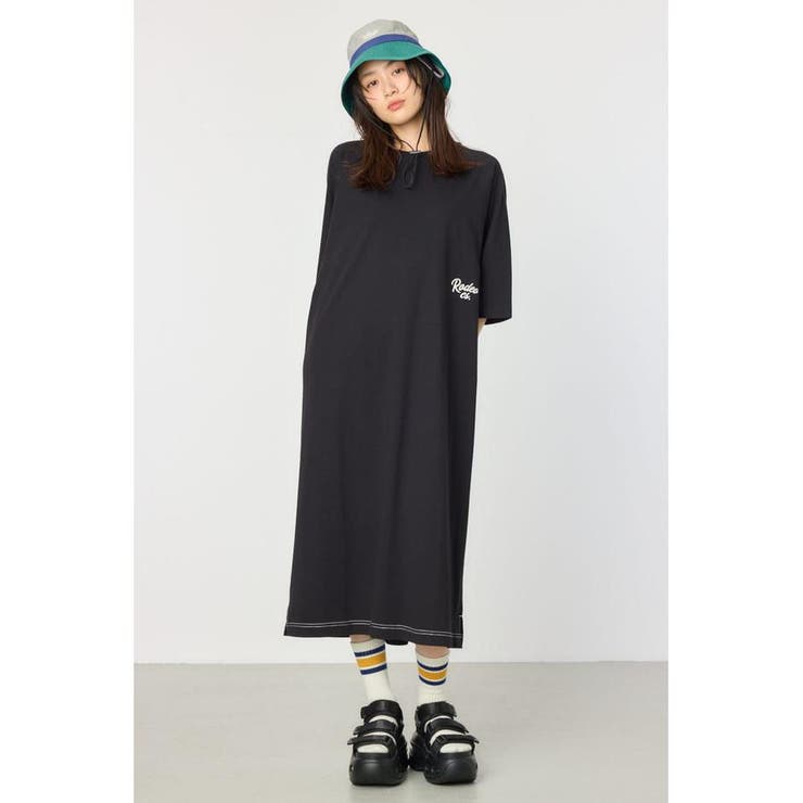 ラグランカラーステッチワンピース | RODEO CROWNS WIDE BOWL | 詳細画像11 