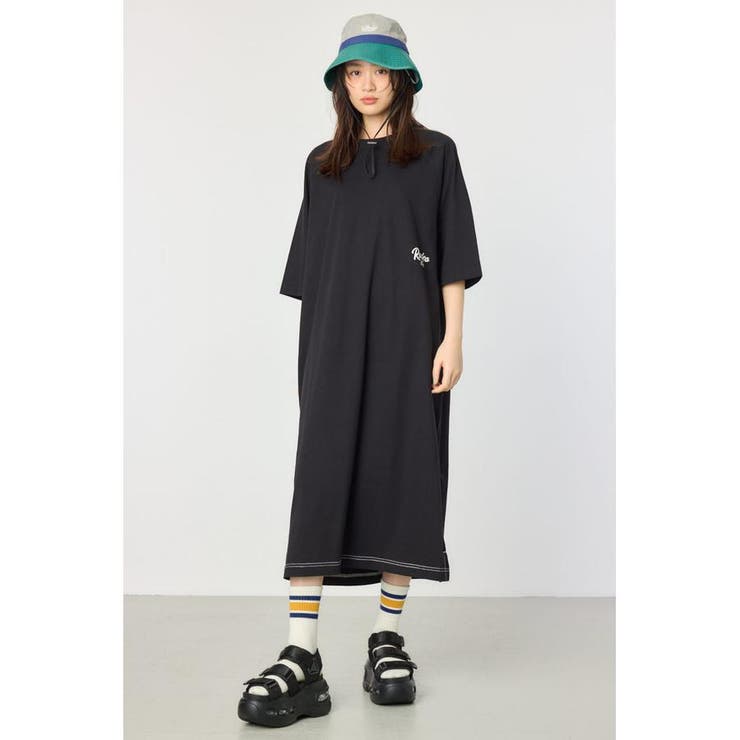 ラグランカラーステッチワンピース | RODEO CROWNS WIDE BOWL | 詳細画像13 