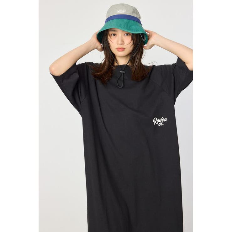 ラグランカラーステッチワンピース | RODEO CROWNS WIDE BOWL | 詳細画像15 