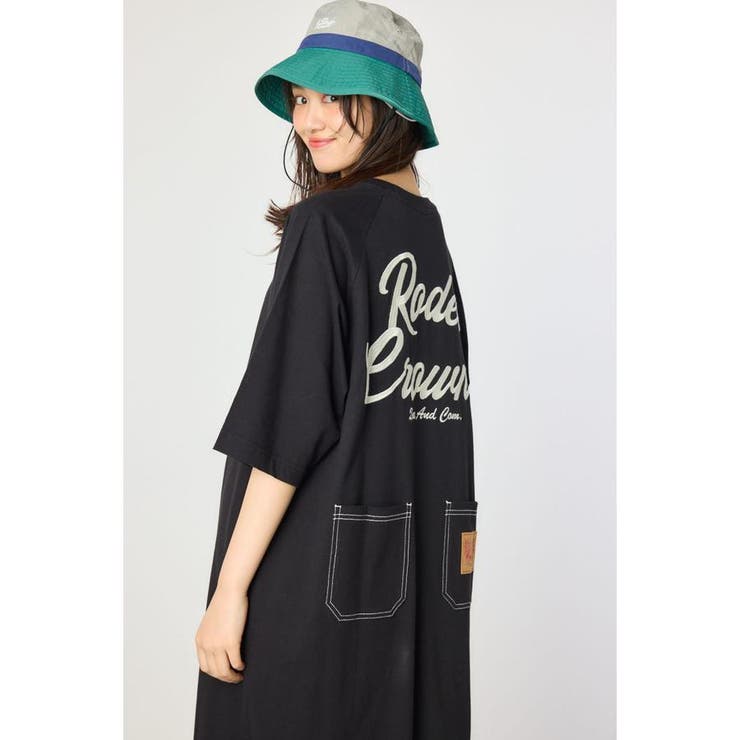 ラグランカラーステッチワンピース | RODEO CROWNS WIDE BOWL | 詳細画像16 