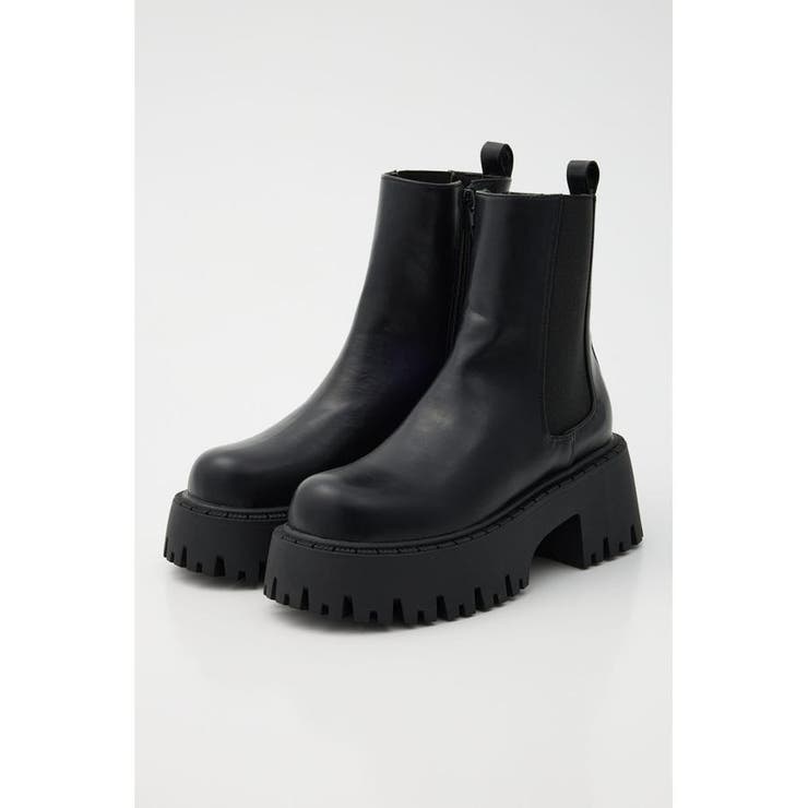 BLK | サイドゴアブーツ | RODEO CROWNS WIDE BOWL