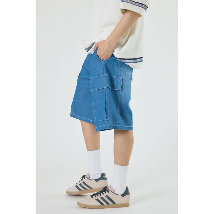 ライトデニムカーゴショーツ | RODEO CROWNS WIDE BOWL | 詳細画像11 