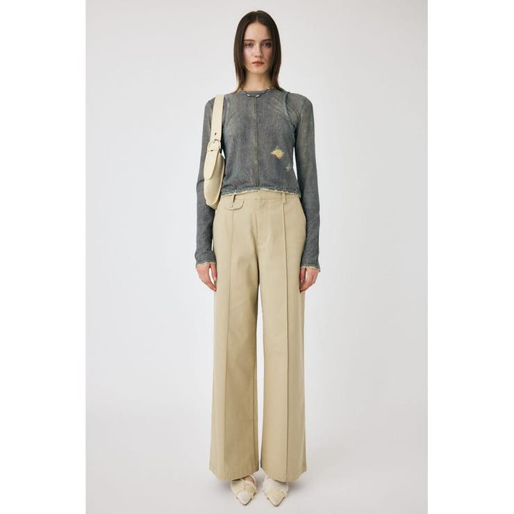 DENIM PRINT TRANSPARENT ロンT | MOUSSY OUTLET | 詳細画像18 