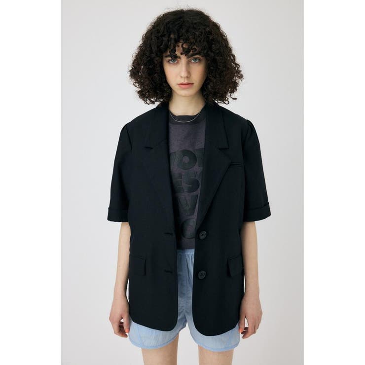 SHORT SLEEVE テーラードジャケット | MOUSSY OUTLET | 詳細画像18 