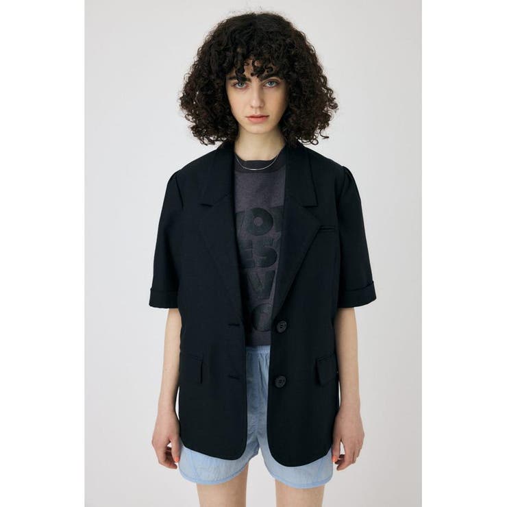 SHORT SLEEVE テーラードジャケット | MOUSSY OUTLET | 詳細画像20 