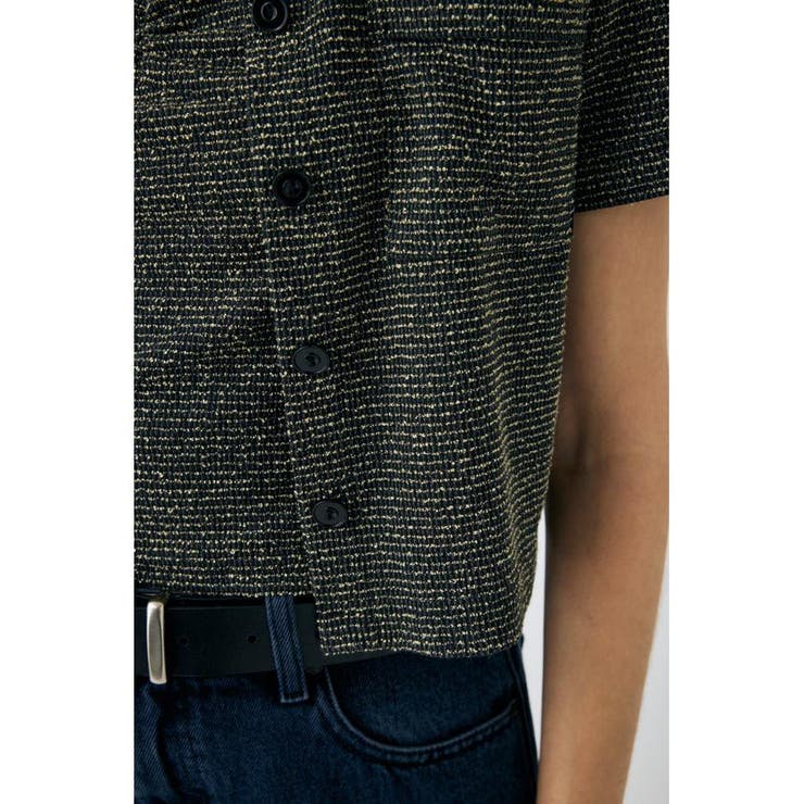 BOUCLE TWEED ハーフスリーブカーディガン | MOUSSY OUTLET | 詳細画像17 
