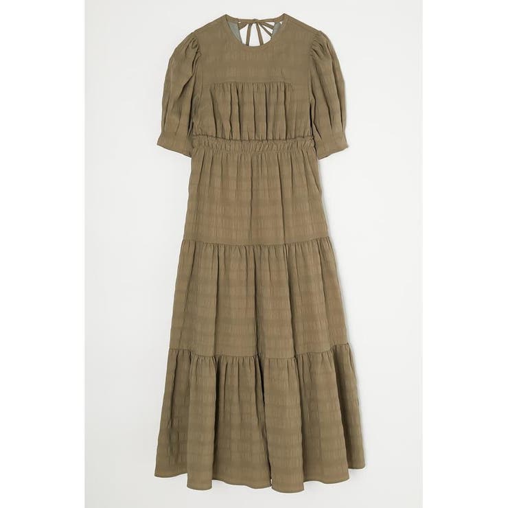TUCKED SLEEVE TIERED ドレス | MOUSSY OUTLET | 詳細画像12 