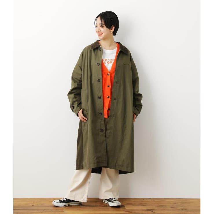 ビッグステンカラーコート[品番：BJLW0018973]｜RODEO CROWNS WIDE  